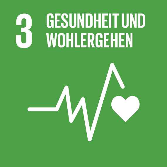Sustainable Development Goal 3 UNO 17 Ziele für nachhaltige Entwicklung