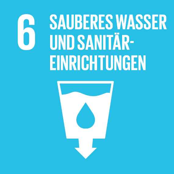 Sustainable Development Goal 6 UNO 17 Ziele für nachhaltige Entwicklung