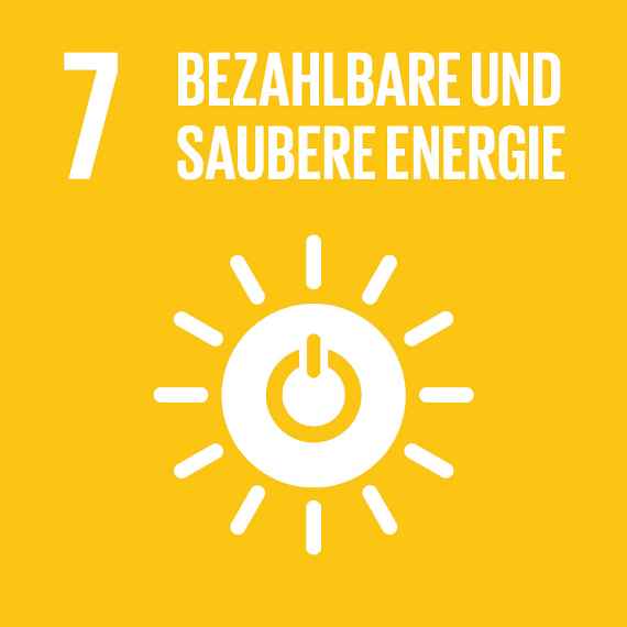 Sustainable Development Goal 7 UNO 17 Ziele für nachhaltige Entwicklung