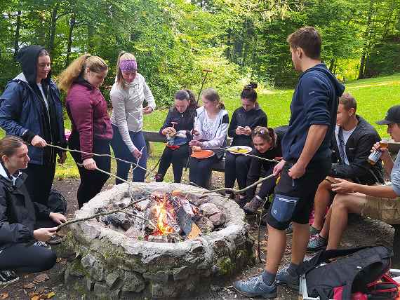 Grillen am Wandertag