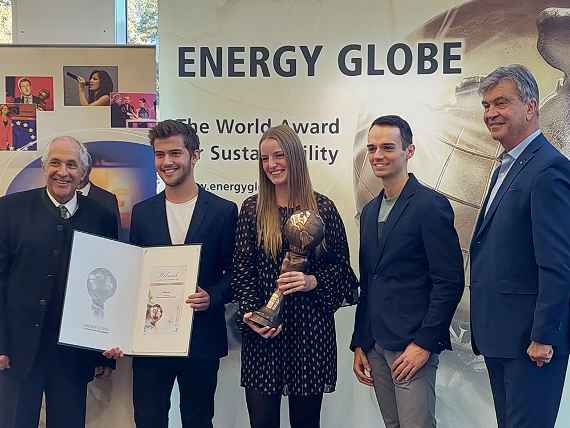 Energy Globe Austria Award in der Kategorie Jugend