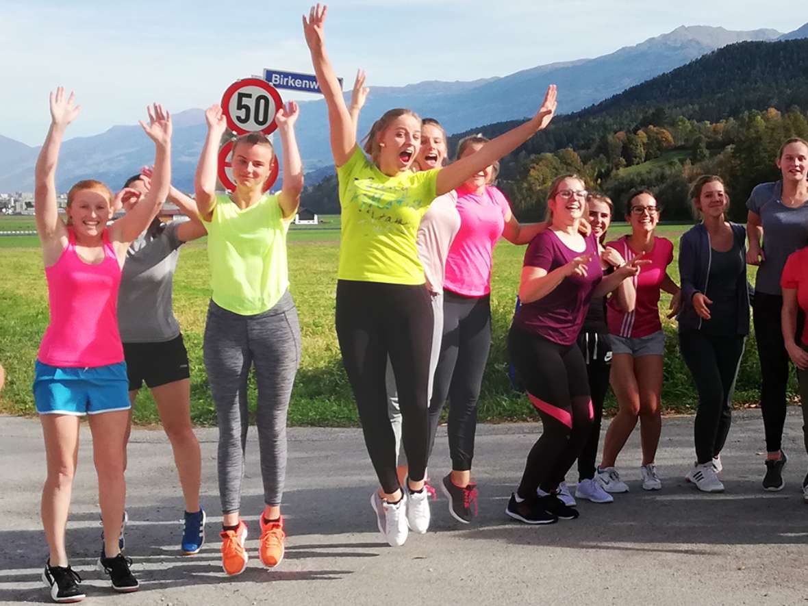 Bewegung und Sport an der HBLFA Tirol gesunde Schule Freude Gemeinschaft neue Sportanlagen