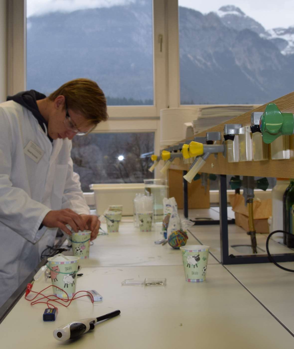 Einblicke ins chemische Labor