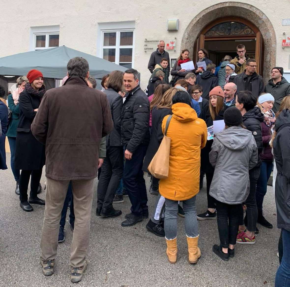 Führungen durch den Neubau