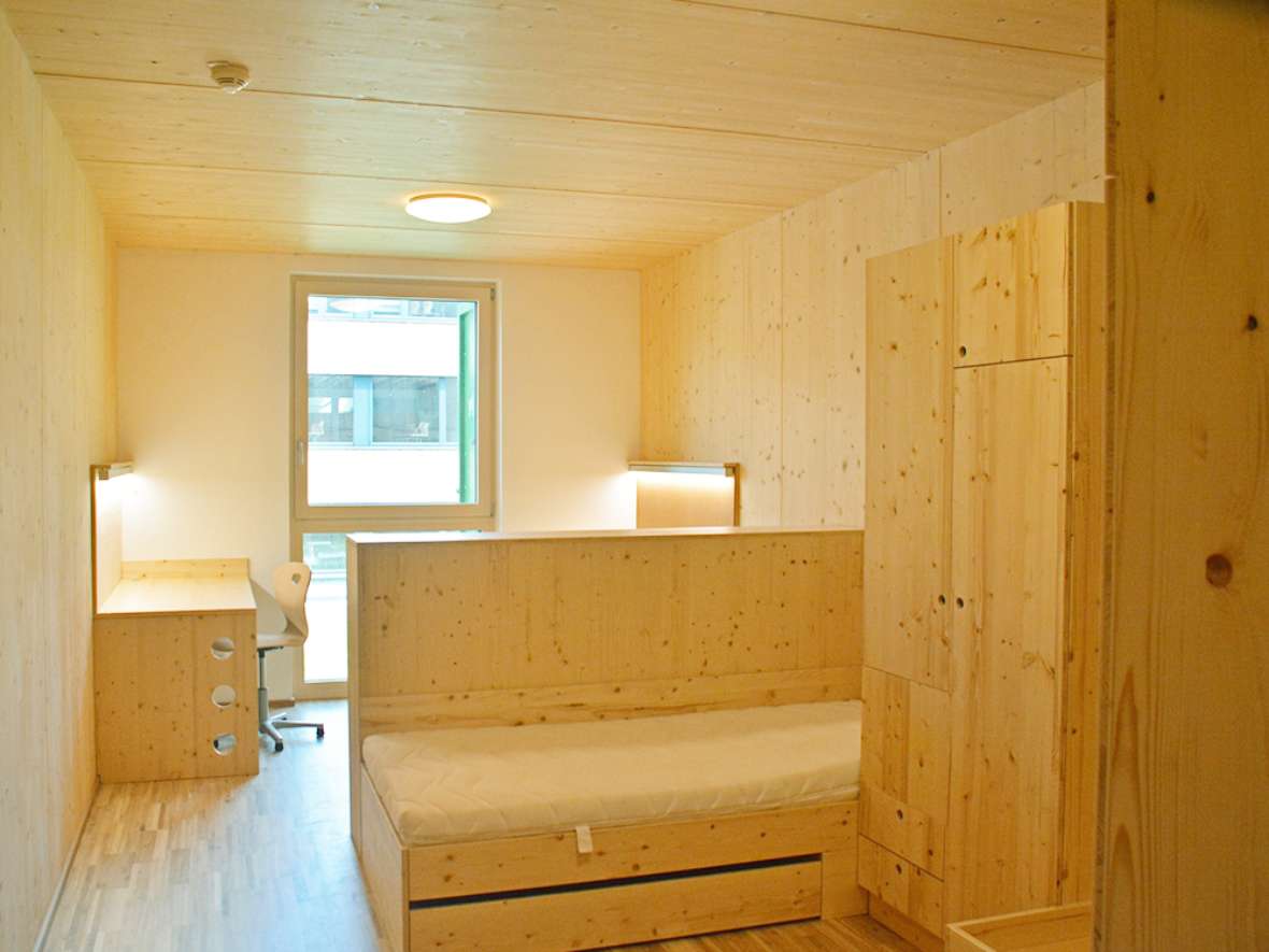 Internatszimmer in der HBLFA Tirol
