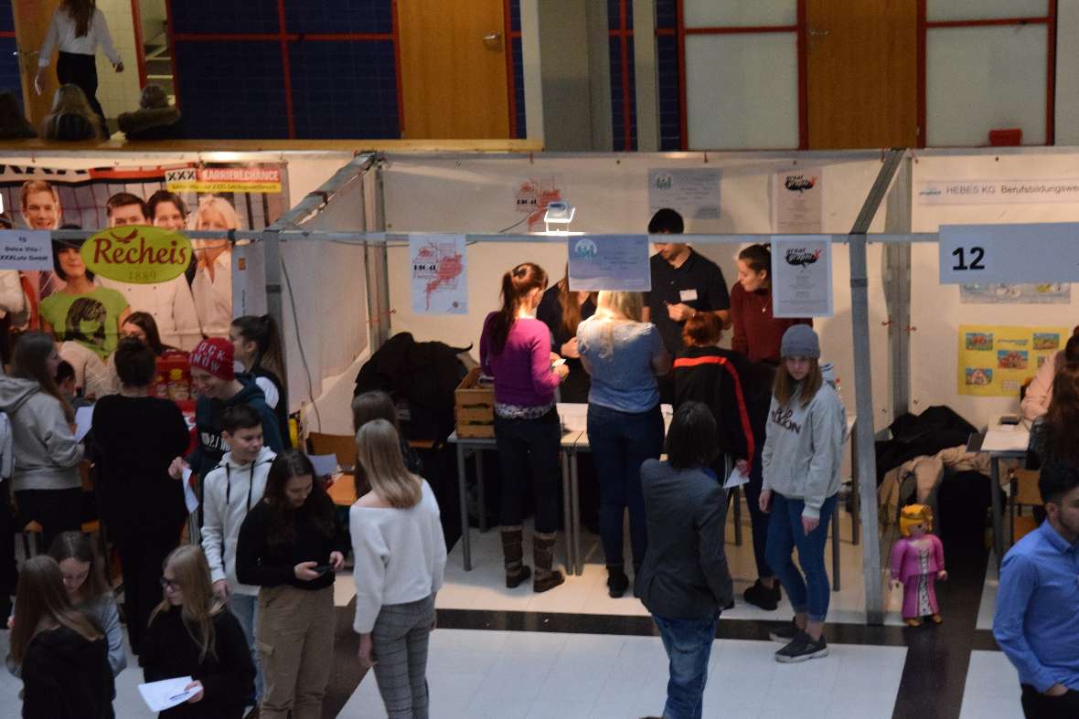 Übungsfirmenmesse in Wörgl