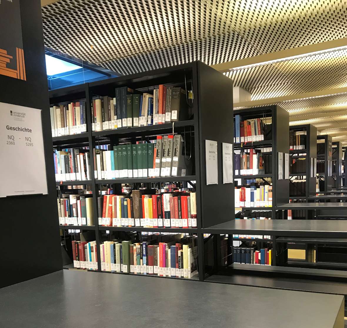 Besuch der Universitätsbibliothek