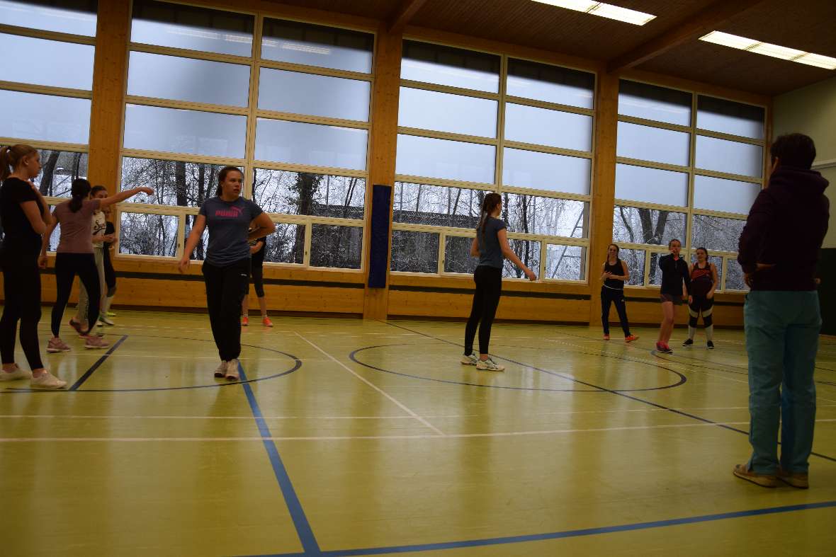 Alljährliches Völkerballturnier an der HBLFA Tirol