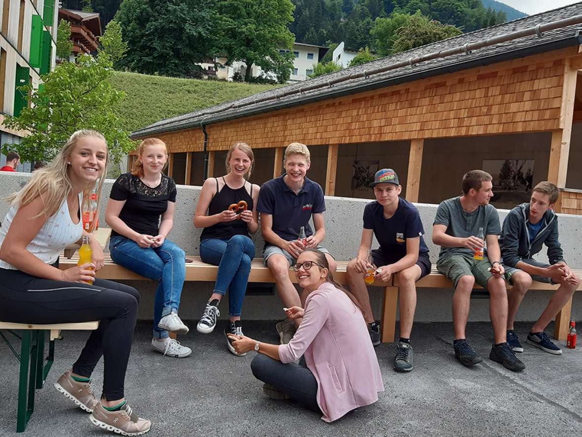 Abschlussfest im Internat der HBLFA Tirol