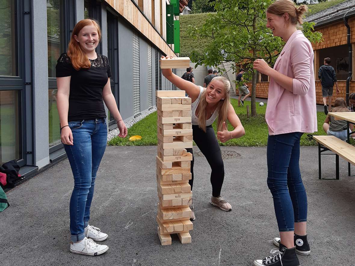 Abschlussfest im Internat der HBLFA Tirol