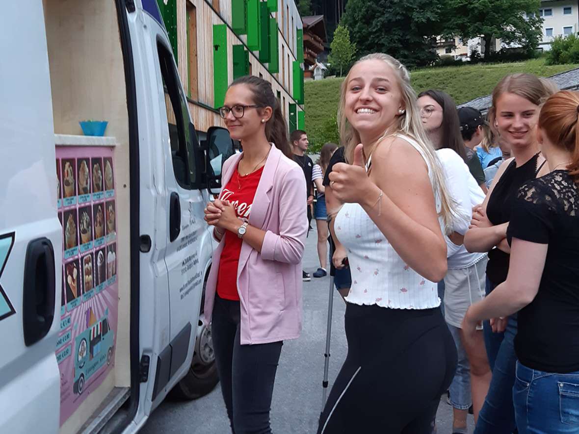 Abschlussfest im Internat der HBLFA Tirol