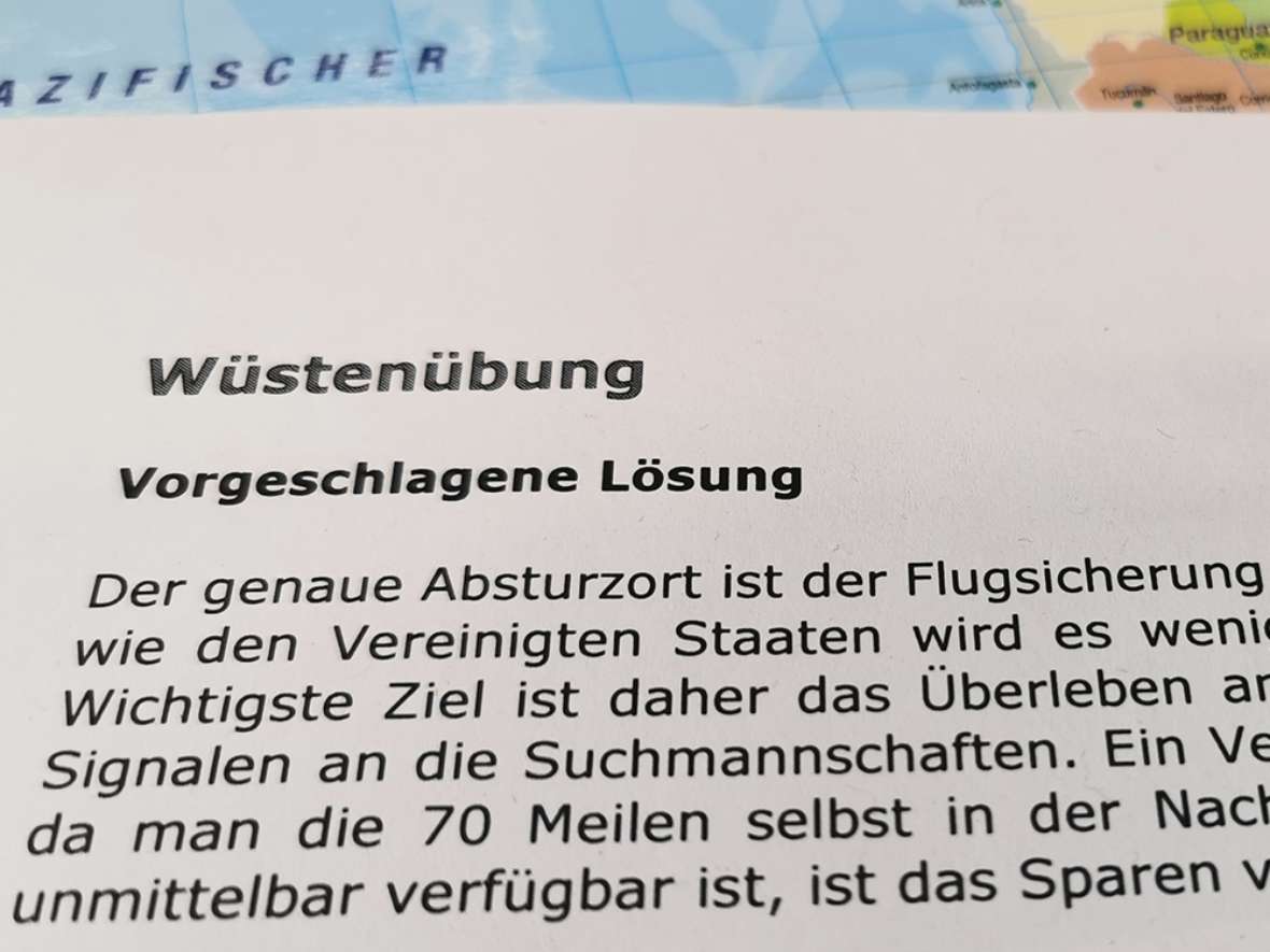 Wüstenübung