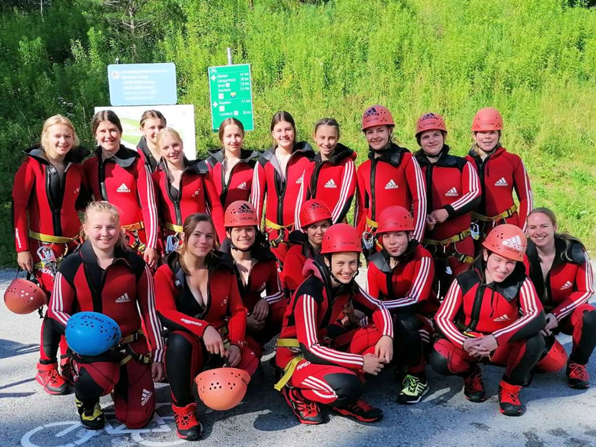 Canyoning in der Area 47 im Ötztal