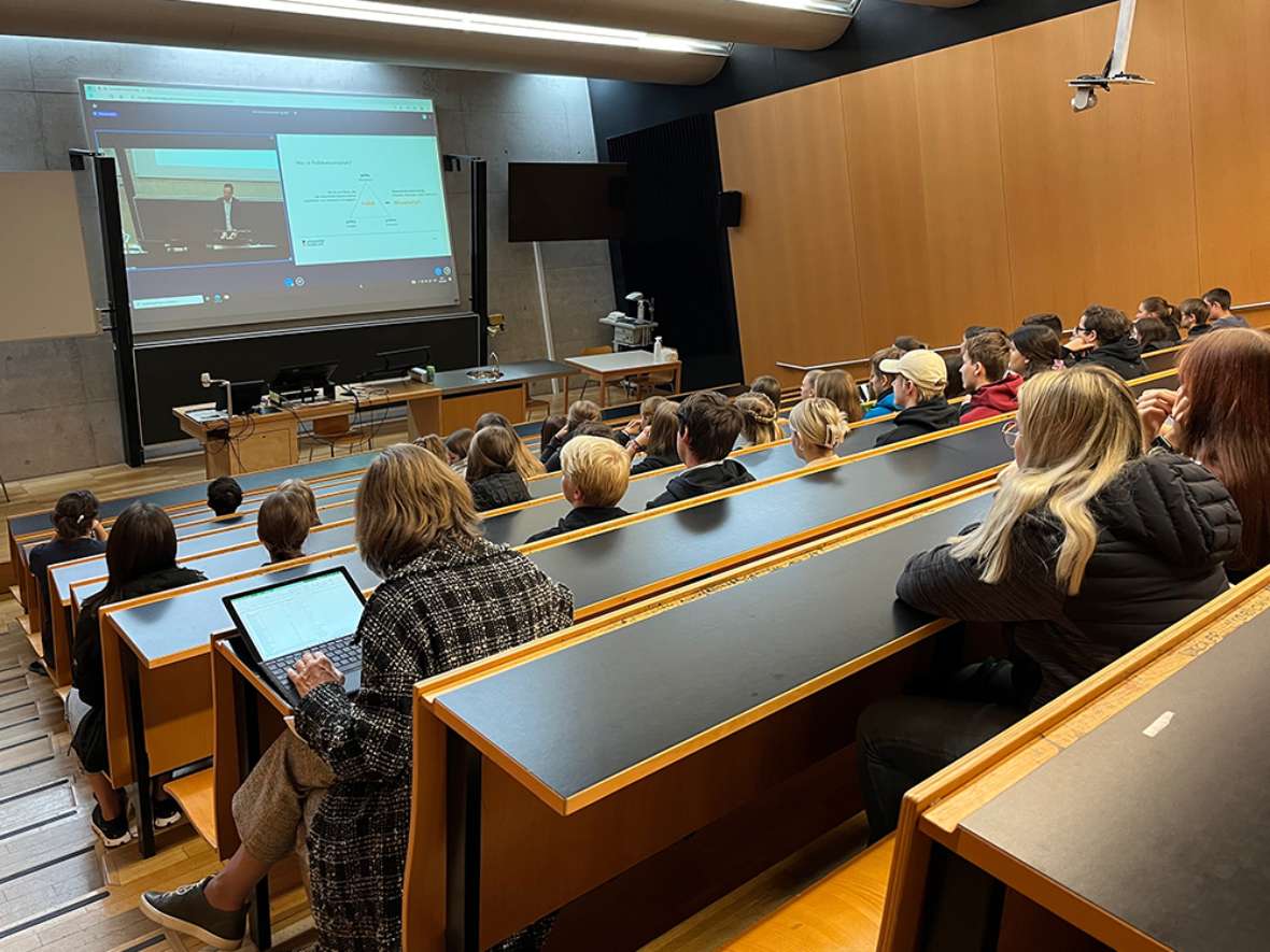 Vorlesung auf der Universität Innsbruck