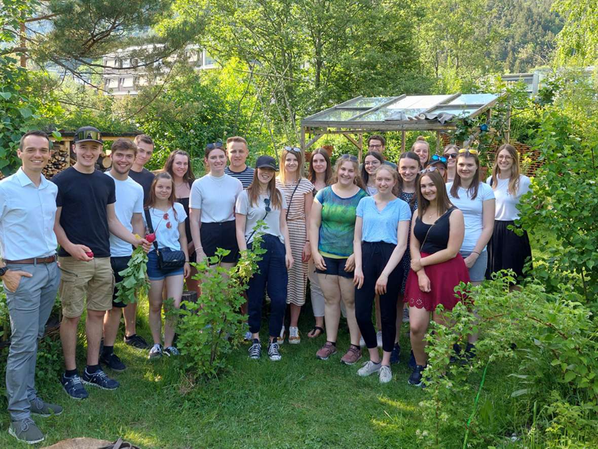 Universität Innsbruck - Garten des Instituts für Biologie