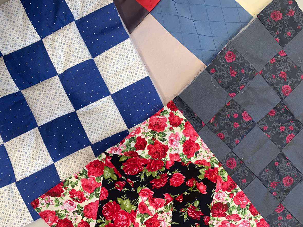 Wärme für's Herz - Patchwork-Kissen der 2AUL