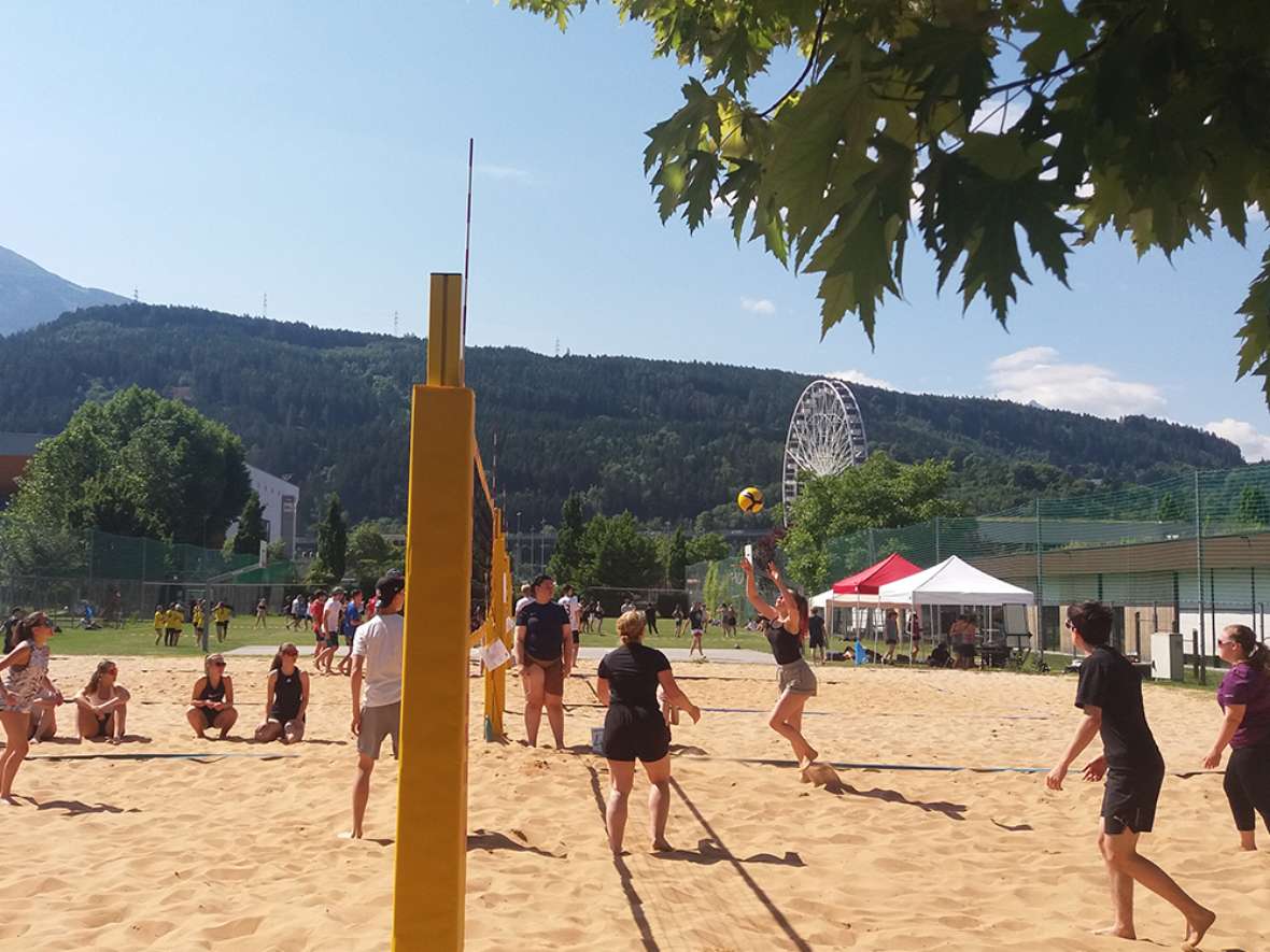 Beach Cup Tirol - das schulübergreifende Beach-Volleyballturnier