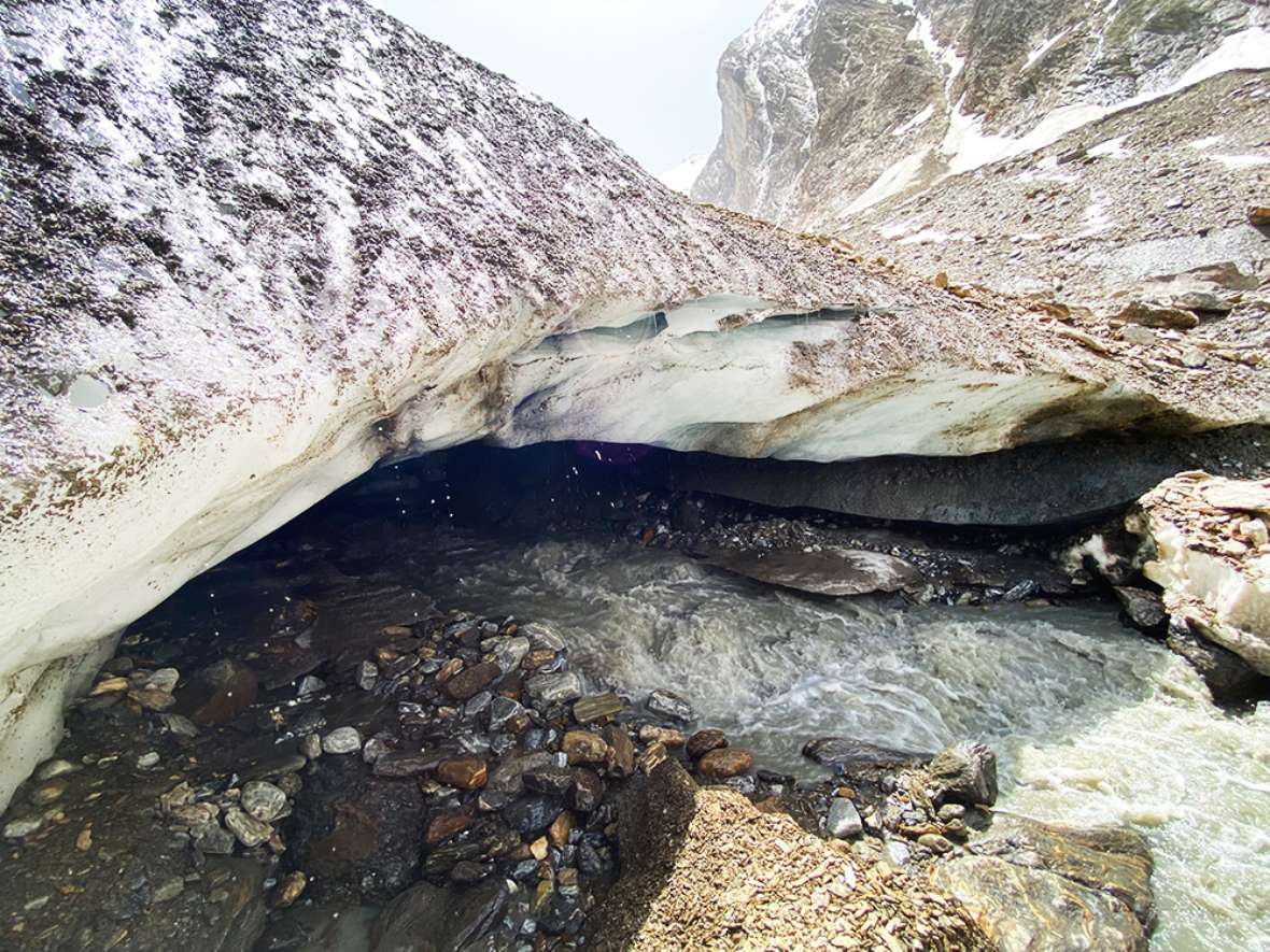 schmelzende Gletscher in Tirol