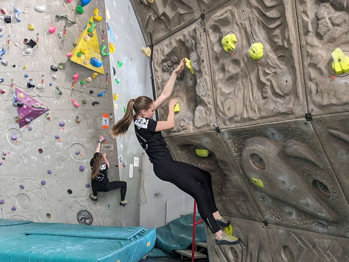 Schulsport-Boulderwettkampf im Kletterzentrum Imst