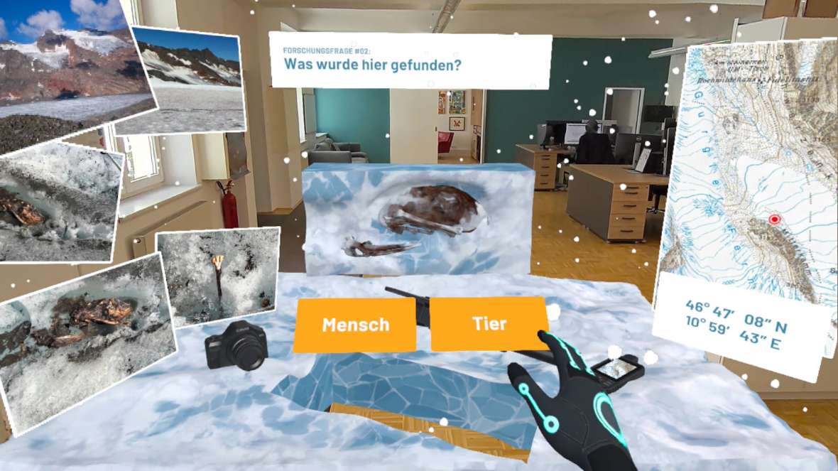 „Vogel aus dem Eis“